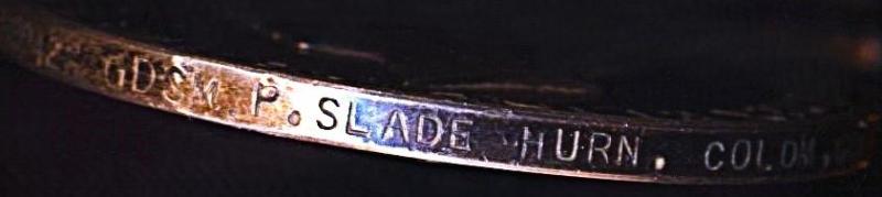 General Service Medal 1918-62. GVI first type with clasp 'Palestine 1945-48' (2660426 Gdsm P. Slade-Hurn. Coldm Gds.)