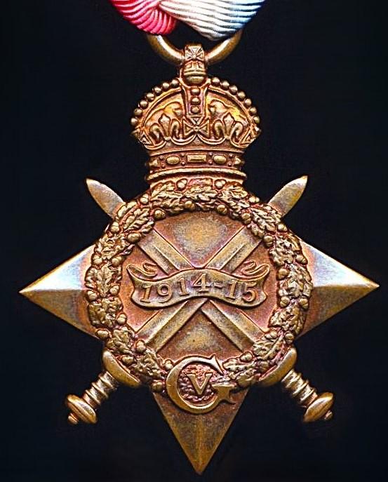 1914-15 Star (1602 Pte W. Cunningham, A. & S. Highrs.)