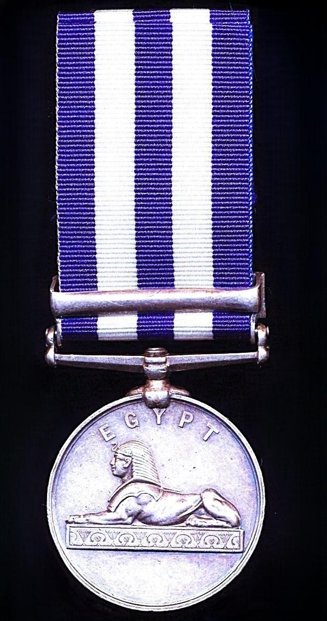 Egypt & Sudan Medal 1882-89 (2394, Pte C. W. Pepper, 2/ Dragn Gds)