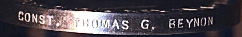 A Carmarthenshire interest Second World War 'Home Defence' and Police Long service medal pair: Constable Thomas Glyndwyr Beynon, Carmarthenshire Constabulary