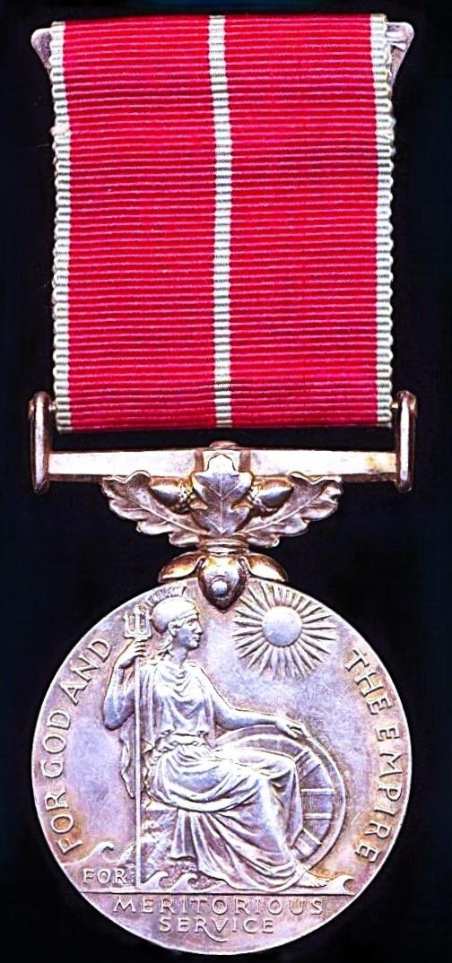 British Empire Medal (Military). GVI 1st Issue (1488352 Sgt. Frederick R.G. Herniman)