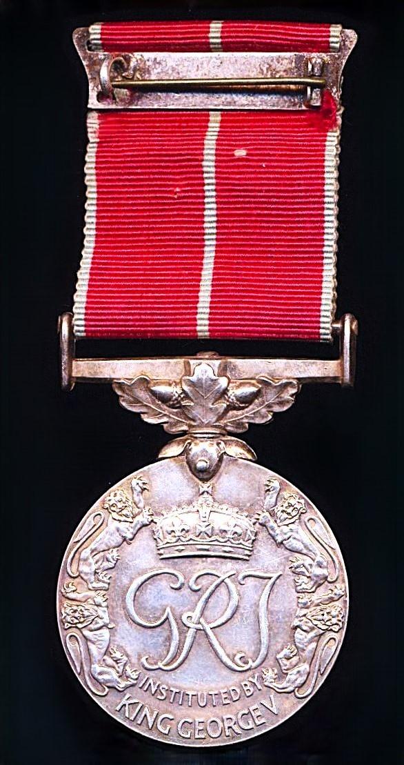 British Empire Medal (Military). GVI 1st Issue (1488352 Sgt. Frederick R.G. Herniman)